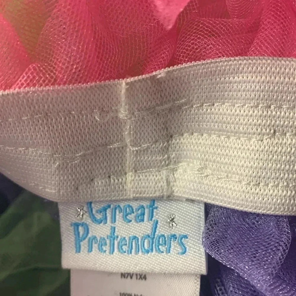Great Pretenders Girls Tutu Skirt Colorful size 4-7 New - Picture 3 of 4